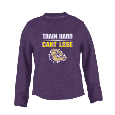 Queen Creek Bulldogs Train Hard, Can't Lose Women's Sweatshirt