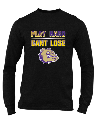 Queen Creek Bulldogs Play Hard, Can't Lose Men's Premium LS T-Shirt