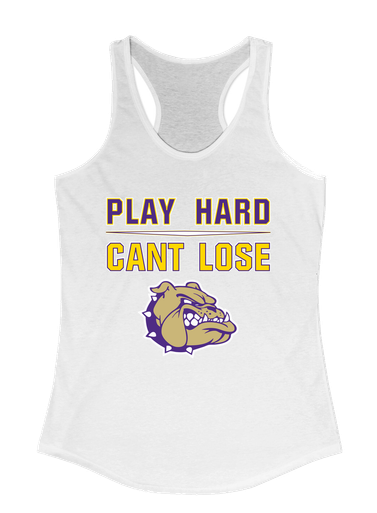 Queen Creek Bulldogs Play Hard, Can't Lose Women's Tank Top