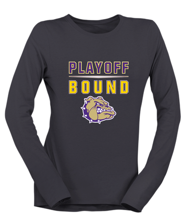 Queen Creek Bulldogs Playoff Bound Women's Premium LS T-Shirt