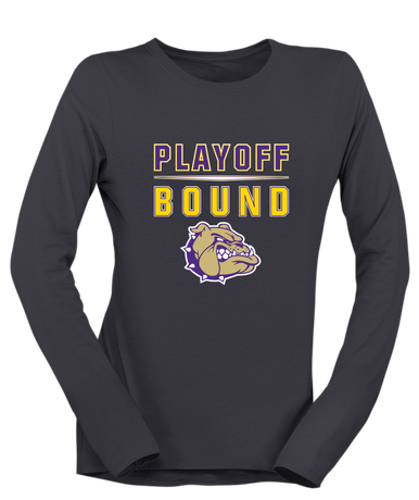 Queen Creek Bulldogs Playoff Bound Women's LS T-Shirt