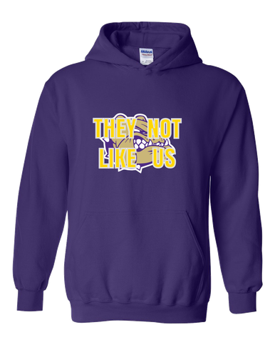 Queen Creek Bulldogs They Not Like Us #2 Men's Hoodie
