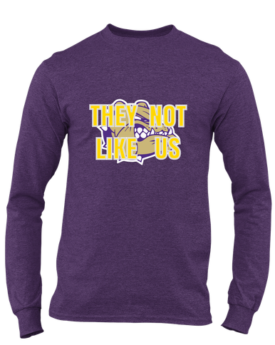 Queen Creek Bulldogs They Not Like Us #2 Men's LS T-Shirt