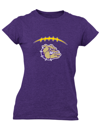 Queen Creek Bulldogs Football #2 Women's Premium SS T-Shirt