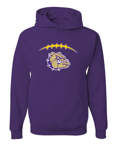 Queen Creek Bulldogs Football #2 Men's Premium Hoodie