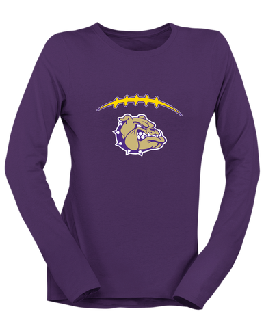 Queen Creek Bulldogs Football #2 Women's LS T-Shirt