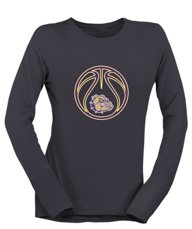 Queen Creek Bulldogs Basketball #2 Women's LS T-Shirt