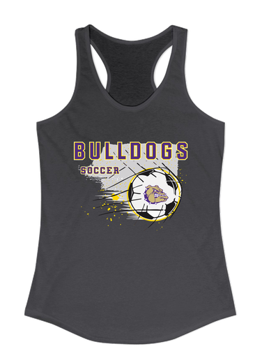 Queen Creek Bulldogs Soccer #2 Women's Tank Top