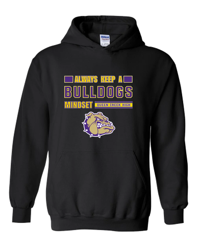 Queen Creek Bulldogs Mindset Men's Hoodie
