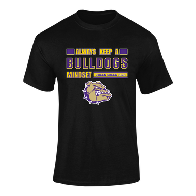 Queen Creek Bulldogs Mindset Men's SS T-Shirt