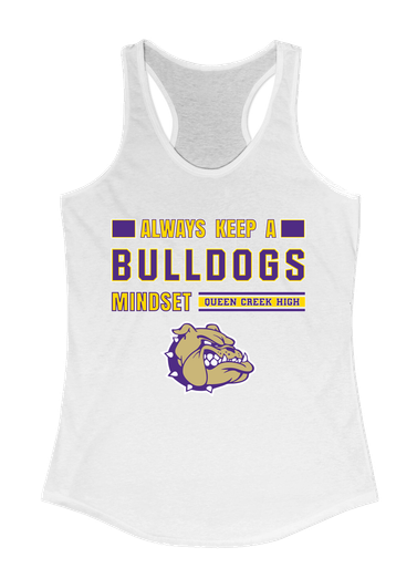 Queen Creek Bulldogs Mindset Women's Tank Top
