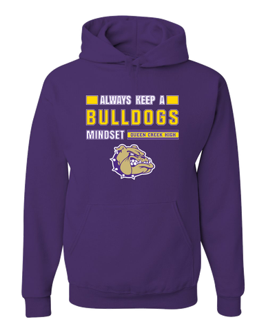 Queen Creek Bulldogs Mindset Men's Premium Hoodie