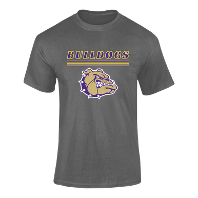 Queen Creek Bulldogs Mascot #8 Men's SS T-Shirt