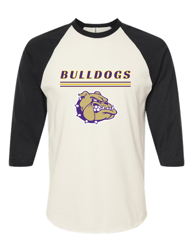 Queen Creek Bulldogs Mascot #8 Women's Baseball T-Shirt