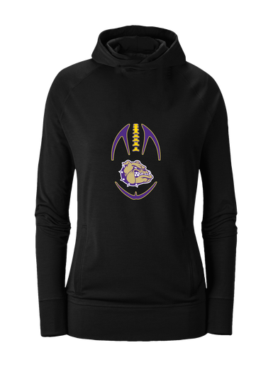 Queen Creek Bulldogs Football #4 Women's Hoodie