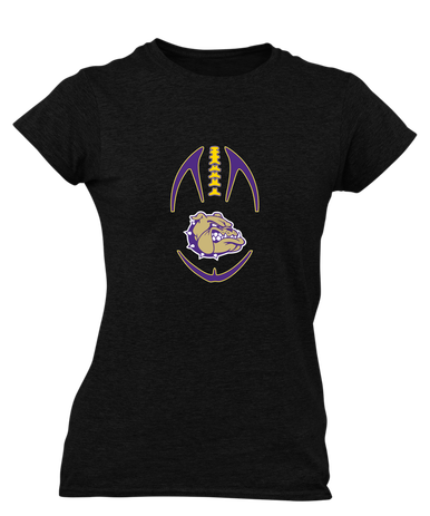 Queen Creek Bulldogs Football #4 Women's SS T-Shirt