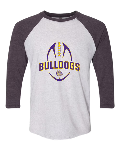 Queen Creek Bulldogs Football #5 Women's Baseball T-Shirt