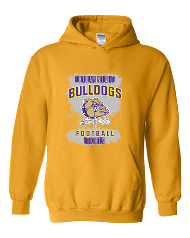 Queen Creek Bulldogs Football #6 Men's Hoodie