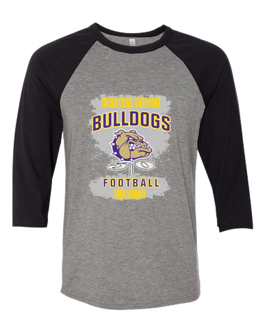 Queen Creek Bulldogs Football #6 Men's Baseball T-Shirt