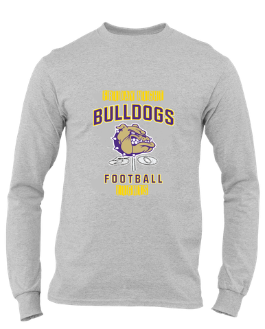 Queen Creek Bulldogs Football #6 Men's Premium LS T-Shirt