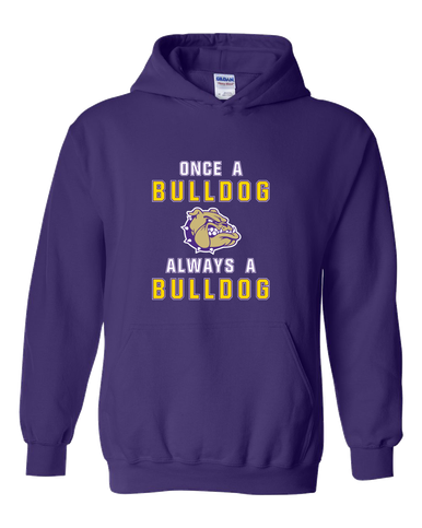 Queen Creek Bulldogs Once A Men's Hoodie