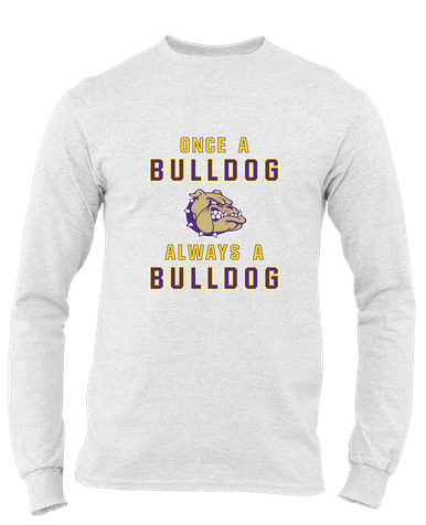 Queen Creek Bulldogs Once A Men's Premium LS T-Shirt