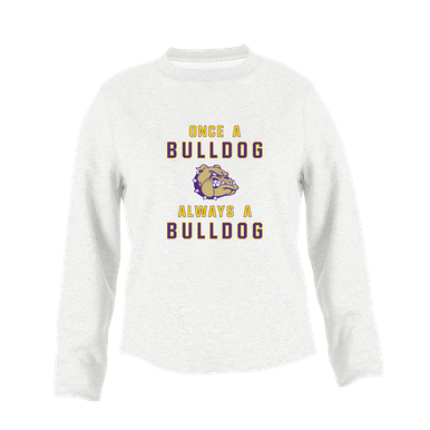 Queen Creek Bulldogs Once A Women's Sweatshirt