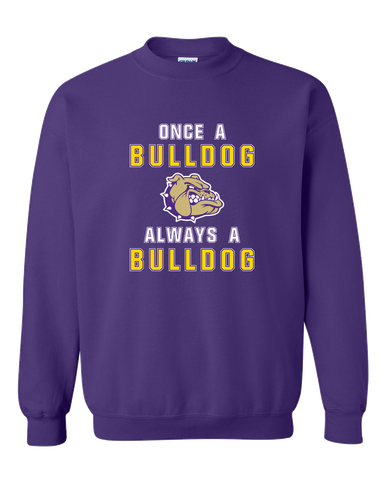 Queen Creek Bulldogs Once A Men's Sweatshirt