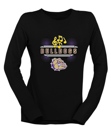 Queen Creek Bulldogs Band # 3 Women's Premium LS T-Shirt
