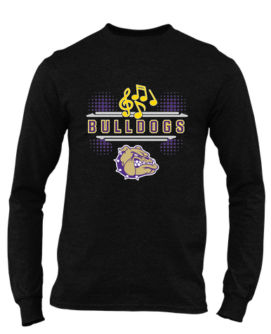 Queen Creek Bulldogs Band # 3 Men's Premium LS T-Shirt