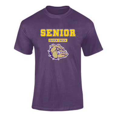 Queen Creek Bulldogs Senior #2 Men's SS T-Shirt