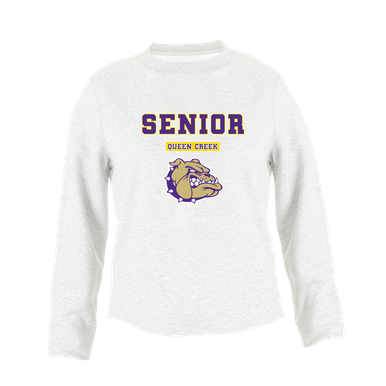 Queen Creek Bulldogs Senior #2 Women's Sweatshirt