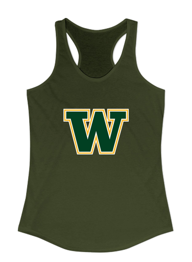 Whitefish Bulldogs Mascot #1 Women's Tank Top