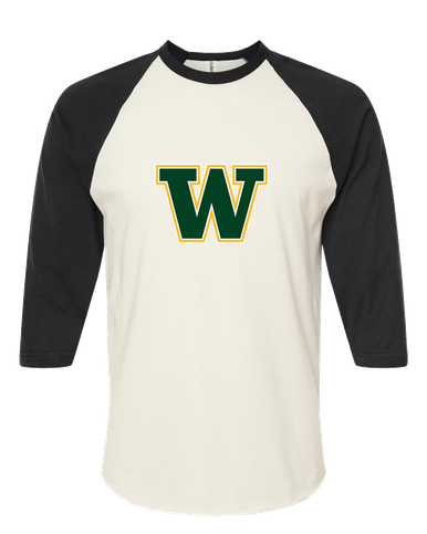 Whitefish Bulldogs Mascot #1 Men's Baseball T-Shirt