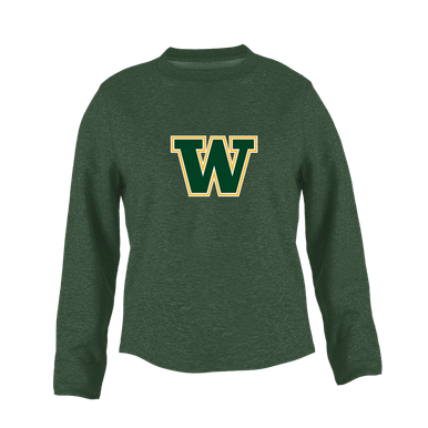 Whitefish Bulldogs Mascot #1 Women's Sweatshirt