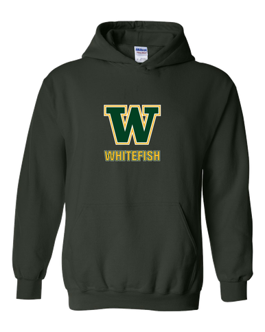 Whitefish Bulldogs Mascot #2 Men's Hoodie