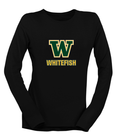 Whitefish Bulldogs Mascot #2 Women's Premium LS T-Shirt
