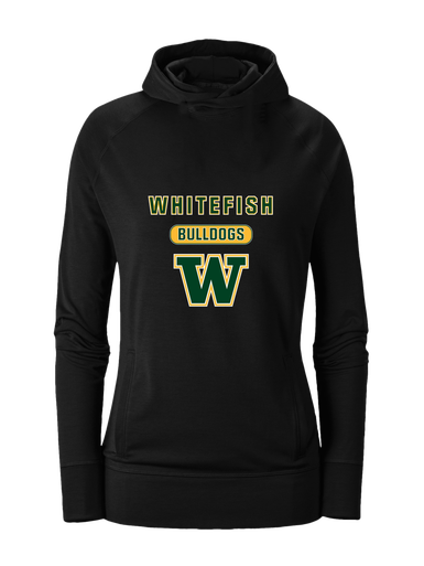 Whitefish Bulldogs Mascot #3 Women's Hoodie