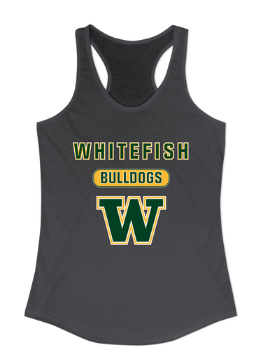 Whitefish Bulldogs Mascot #3 Women's Tank Top