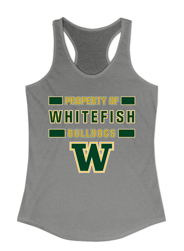 Whitefish Bulldogs Property Of Women's Tank Top
