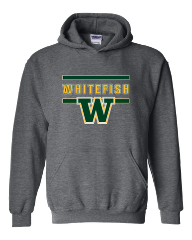 Whitefish Bulldogs Mascot #4 Men's Hoodie