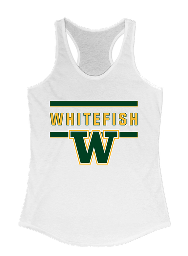 Whitefish Bulldogs Mascot #4 Women's Tank Top