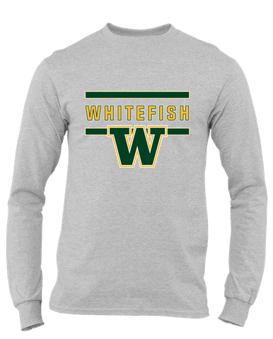Whitefish Bulldogs Mascot #4 Men's Premium LS T-Shirt