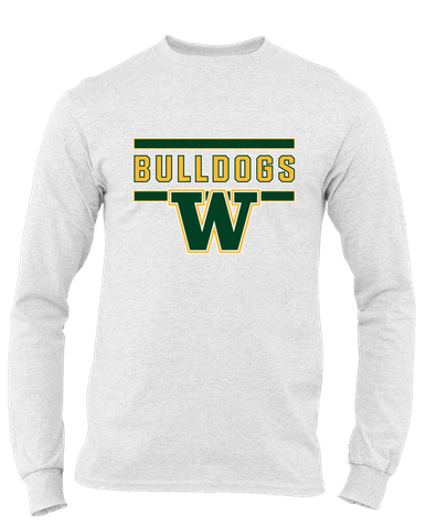 Whitefish Bulldogs Mascot #5 Men's Premium LS T-Shirt