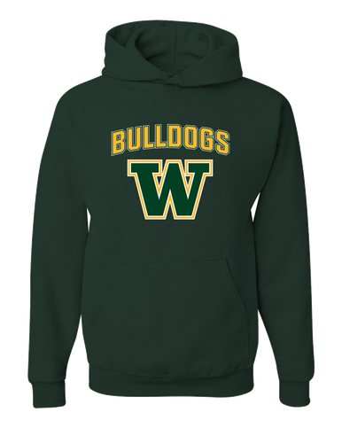 Whitefish Bulldogs Mascot #6 Men's Premium Hoodie