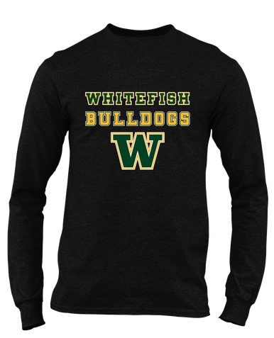 Whitefish Bulldogs Spirit Men's Premium LS T-Shirt