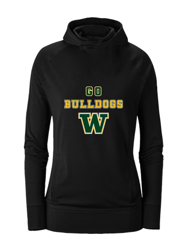 Whitefish Bulldogs Go Team Women's Hoodie