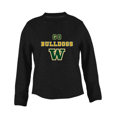 Whitefish Bulldogs Go Team Women's Sweatshirt