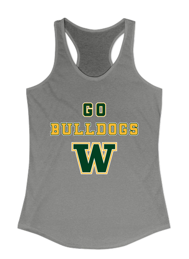 Whitefish Bulldogs Go Team Women's Tank Top
