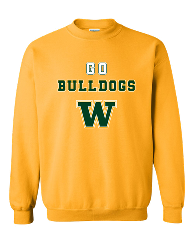 Whitefish Bulldogs Go Team Men's Sweatshirt